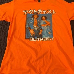 Outcast Orange T-Shirt Andre 3000 and Big Boi